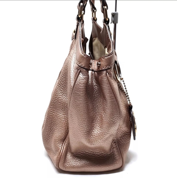 ✅️ SOLD ✅️ Gucci Sukey Leather Tote Bag in Rose Gold - Picture 3 of 9